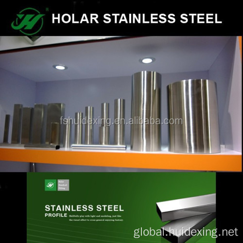 Square Pipe Steel Railing stainless steel tube 180grit finished Factory